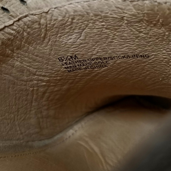 Antonio Melani Booties Women’s 8.5 B Suede Peep Toe Cut Out Ankle Boots Back Zip - Picture 6 of 6